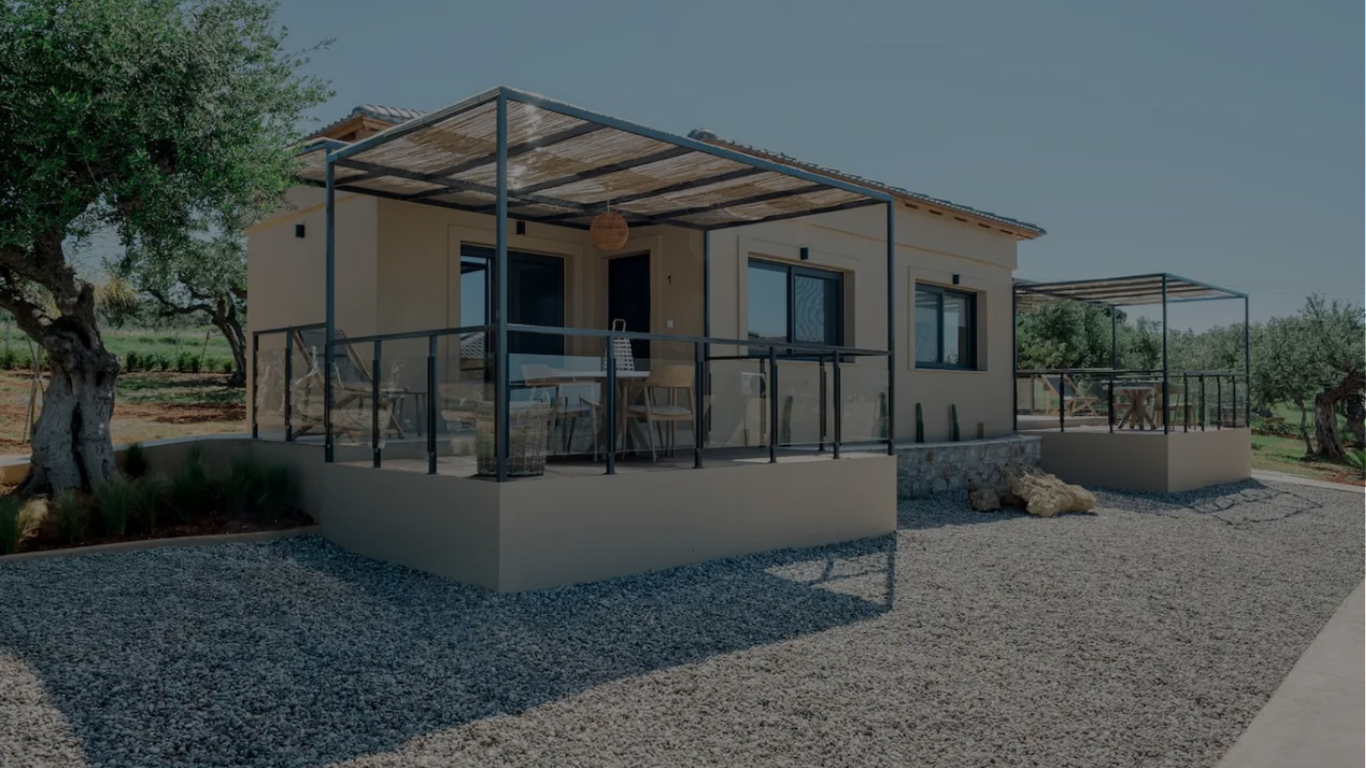 Εξωτερικός χώρος του καταλύματος